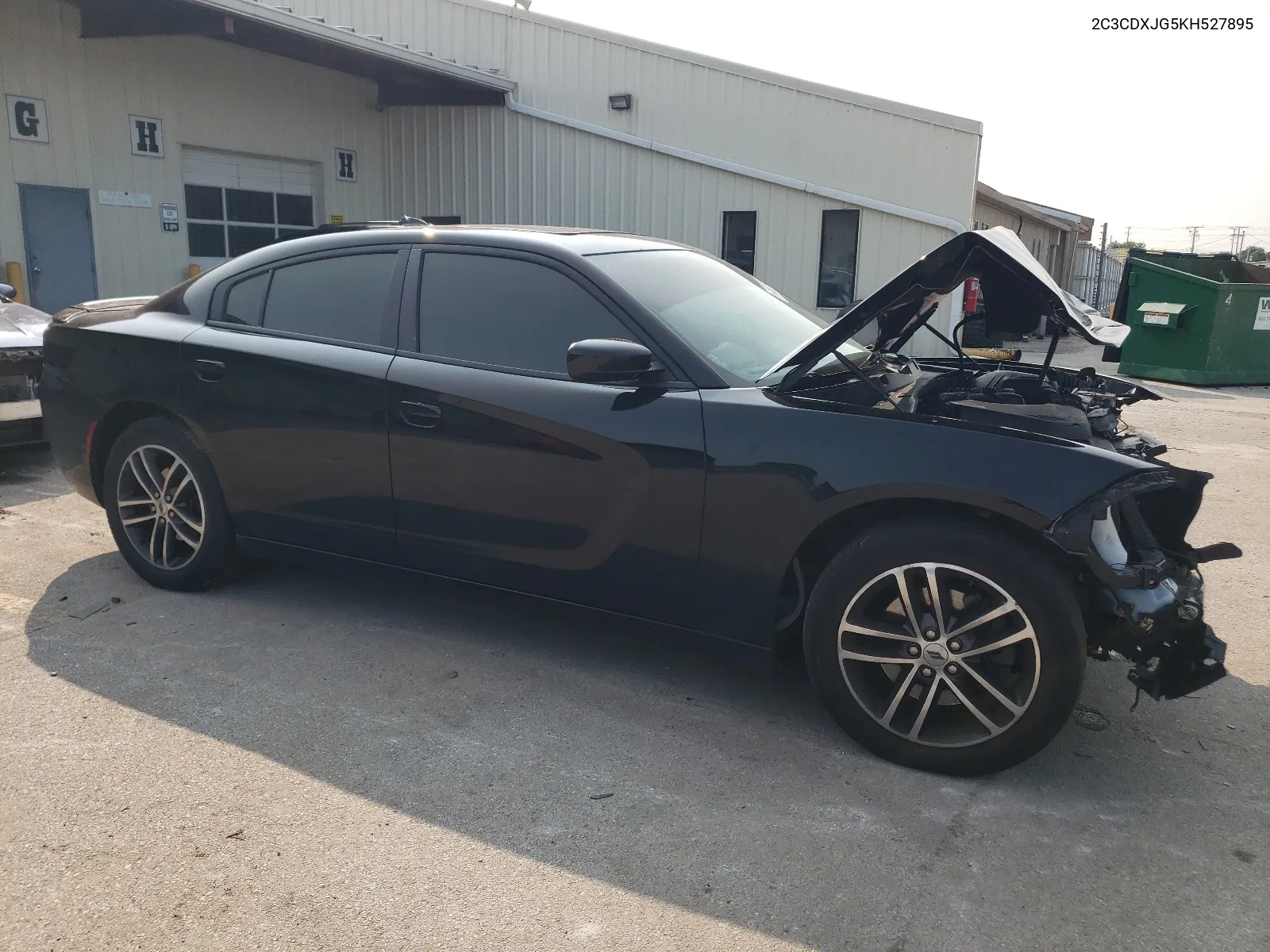 2019 Dodge Charger Sxt VIN: 2C3CDXJG5KH527895 Lot: 64553794