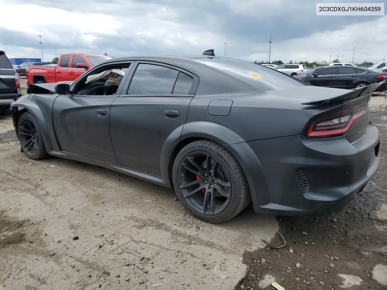 2019 Dodge Charger Scat Pack VIN: 2C3CDXGJ1KH604359 Lot: 65080234