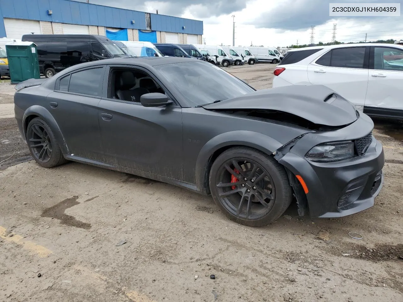 2019 Dodge Charger Scat Pack VIN: 2C3CDXGJ1KH604359 Lot: 65080234