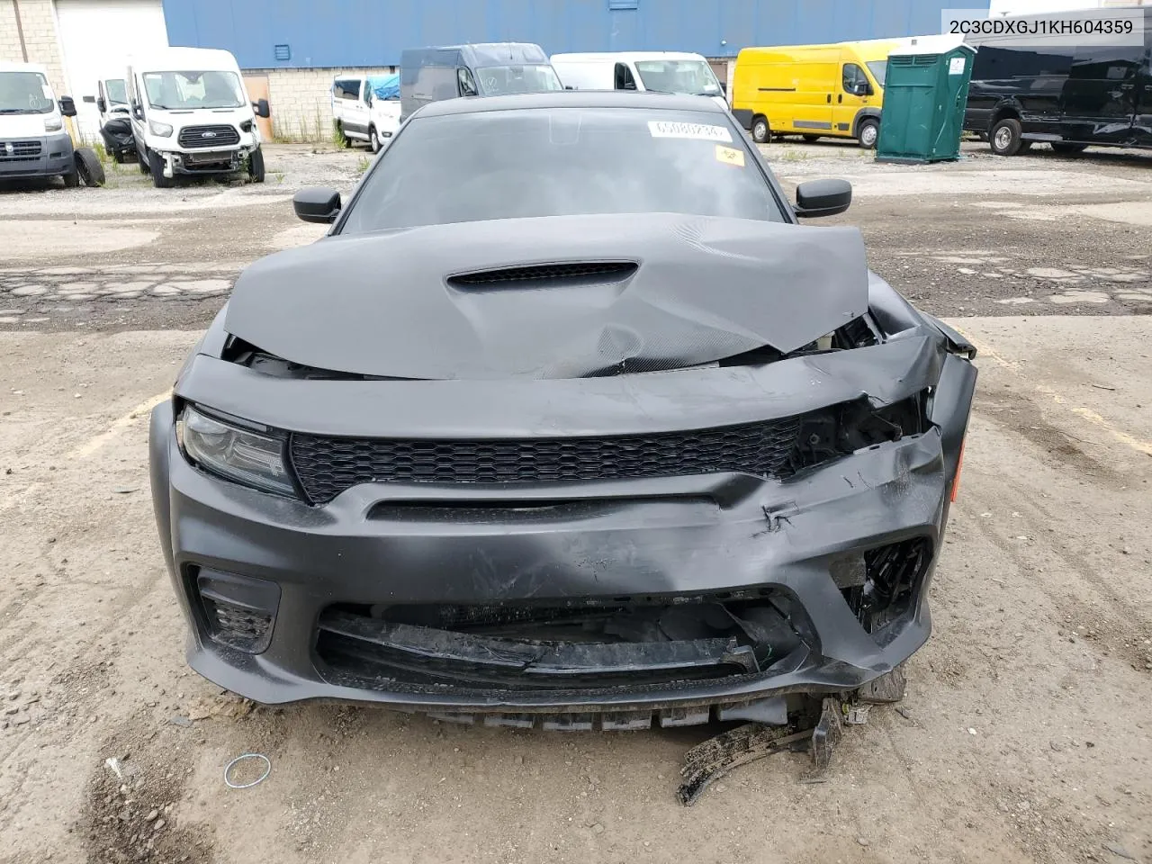 2019 Dodge Charger Scat Pack VIN: 2C3CDXGJ1KH604359 Lot: 65080234