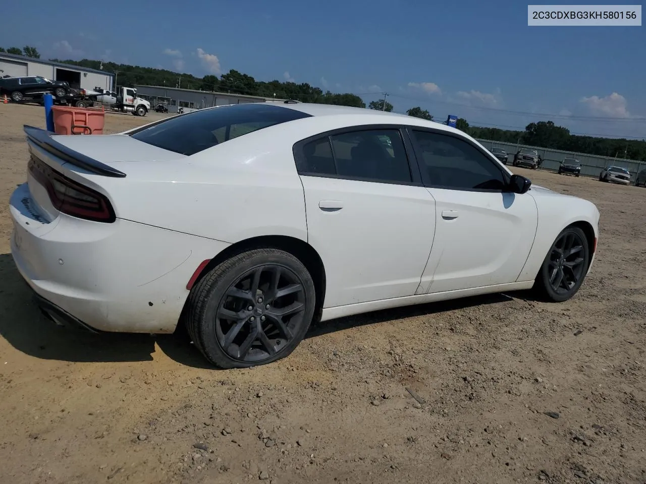 2C3CDXBG3KH580156 2019 Dodge Charger Sxt