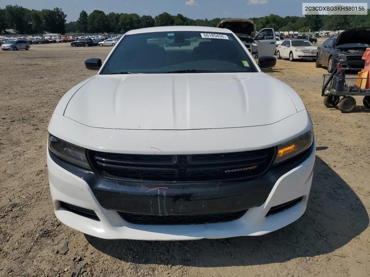 2C3CDXBG3KH580156 2019 Dodge Charger Sxt