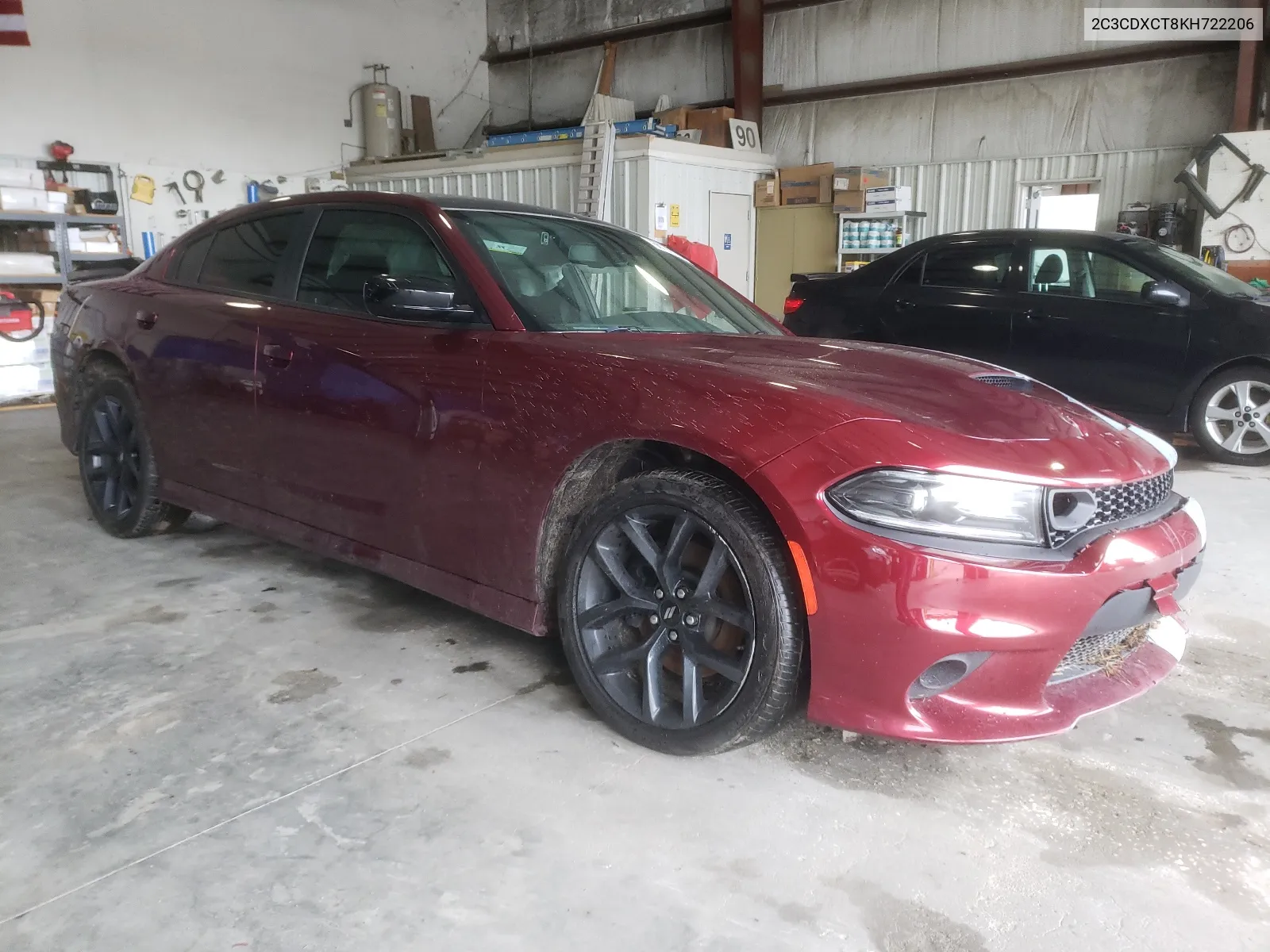 2019 Dodge Charger R/T VIN: 2C3CDXCT8KH722206 Lot: 66196174