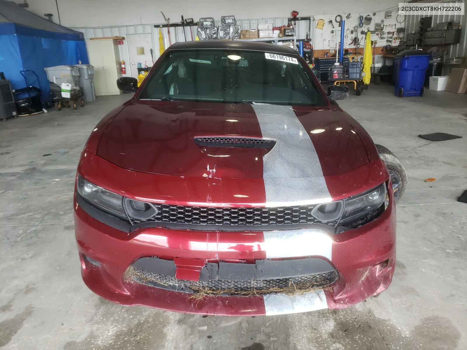 2019 Dodge Charger R/T VIN: 2C3CDXCT8KH722206 Lot: 66196174