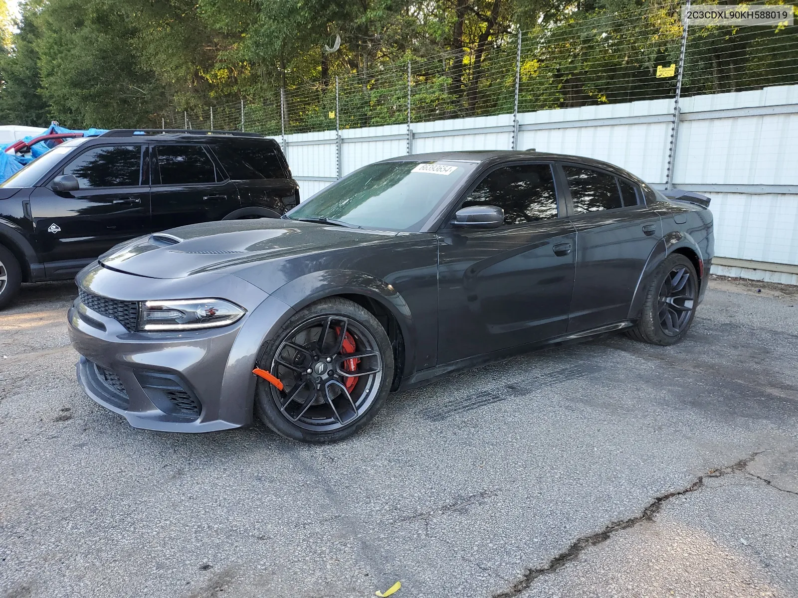 2C3CDXL90KH588019 2019 Dodge Charger Srt Hellcat