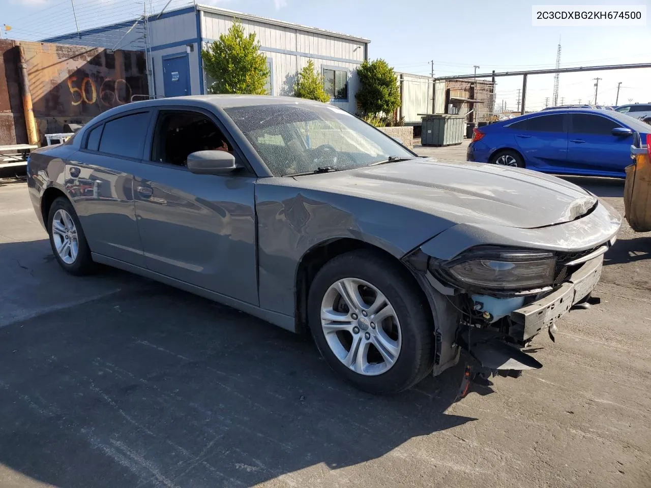 2C3CDXBG2KH674500 2019 Dodge Charger Sxt