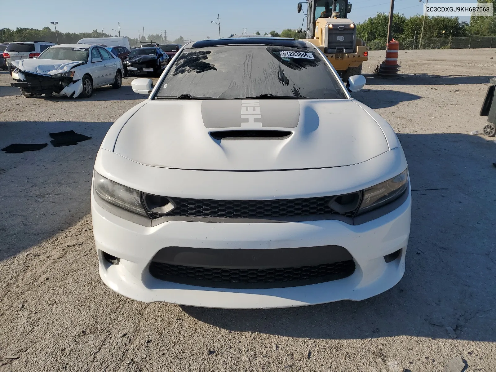 2019 Dodge Charger Scat Pack VIN: 2C3CDXGJ9KH687068 Lot: 67283864