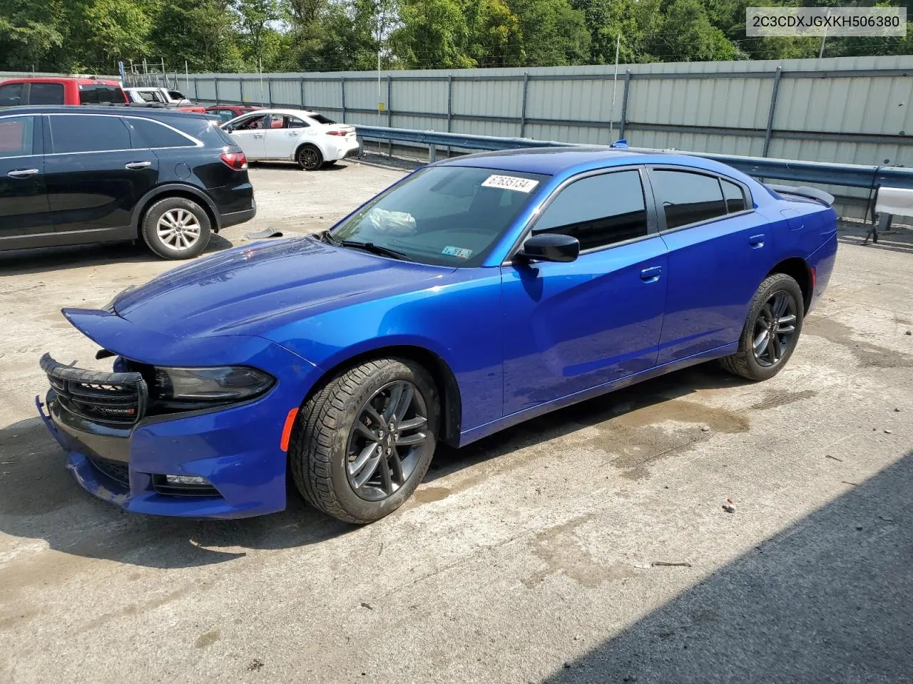 2C3CDXJGXKH506380 2019 Dodge Charger Sxt