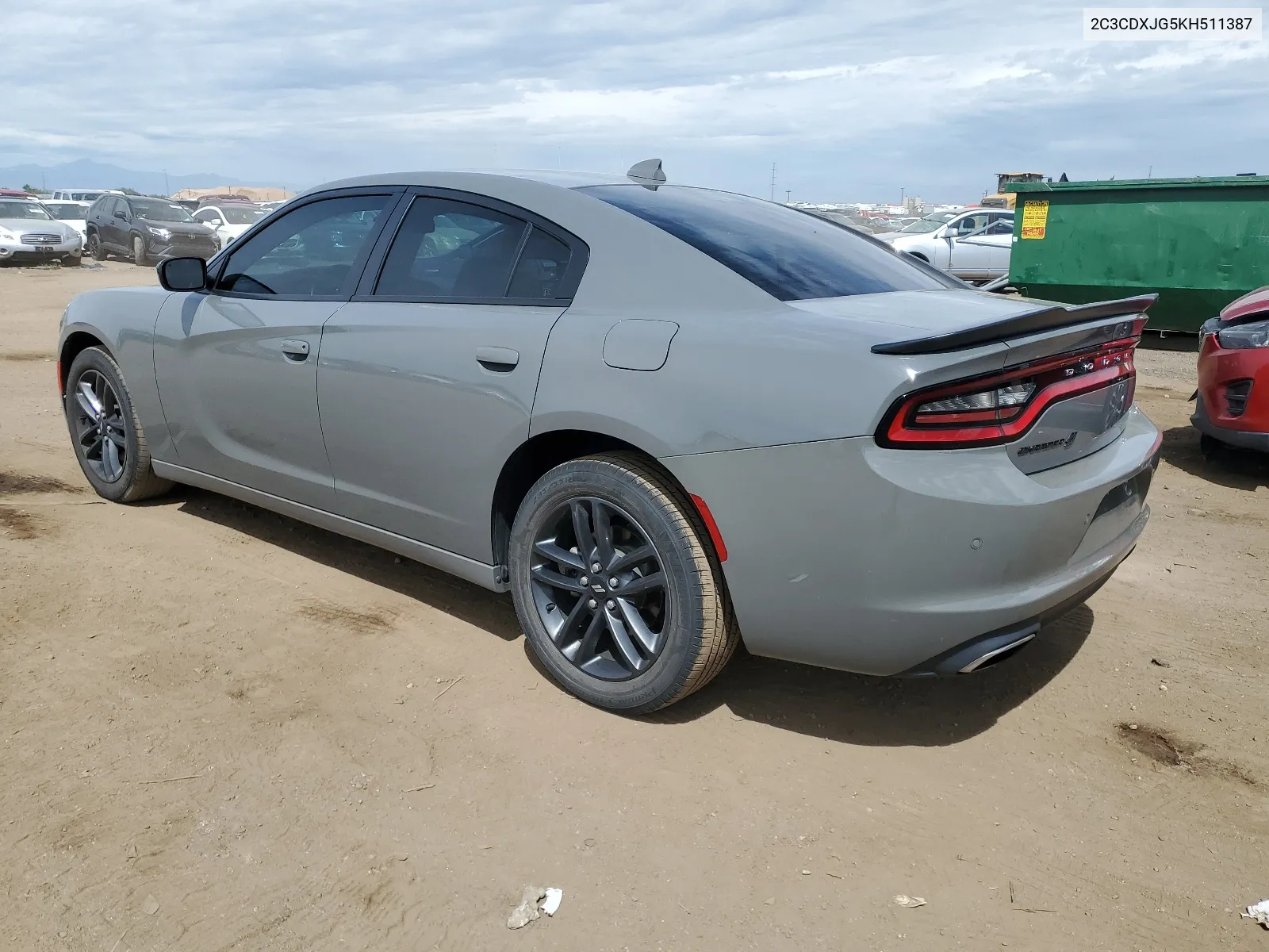 2019 Dodge Charger Sxt VIN: 2C3CDXJG5KH511387 Lot: 67707594