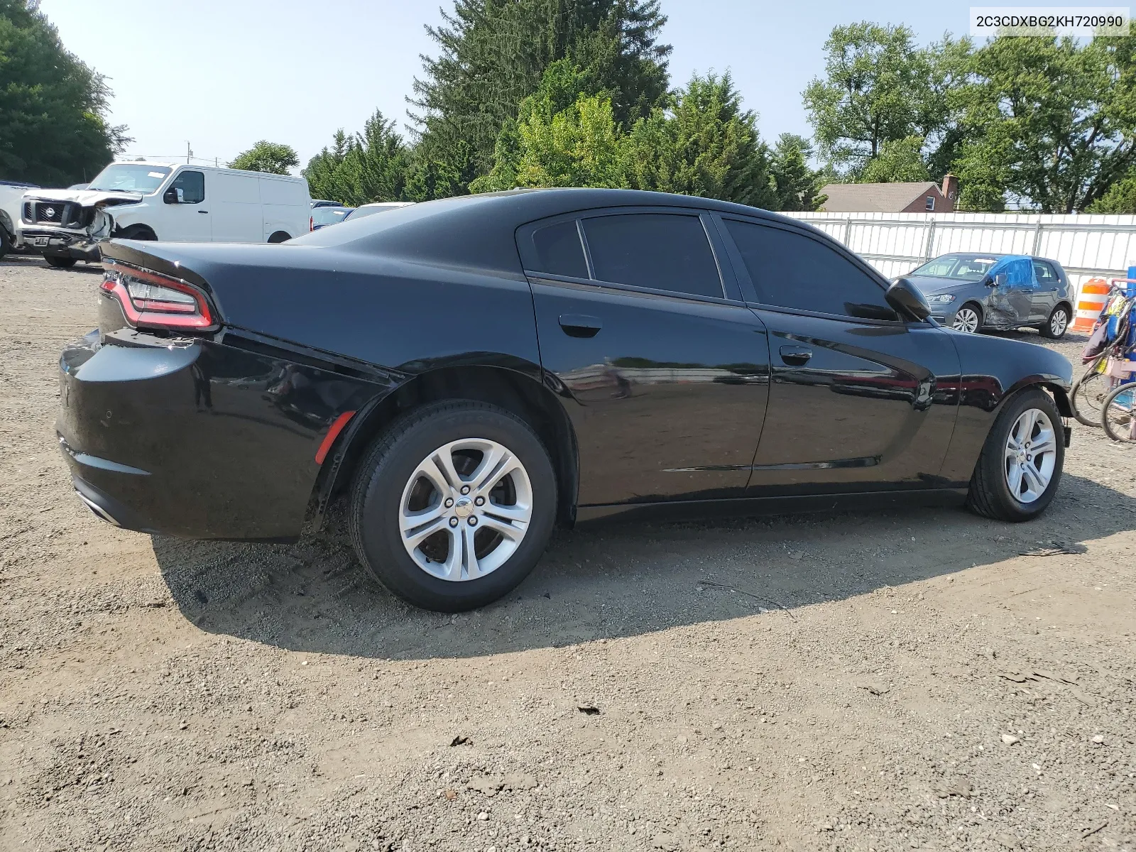 2019 Dodge Charger Sxt VIN: 2C3CDXBG2KH720990 Lot: 67786984