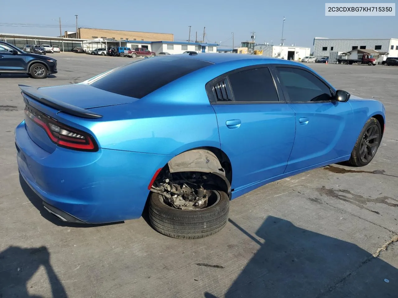 2019 Dodge Charger Sxt VIN: 2C3CDXBG7KH715350 Lot: 68355554