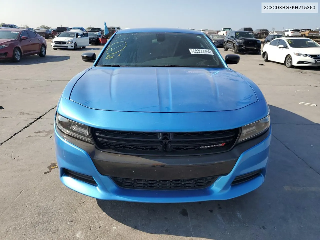 2C3CDXBG7KH715350 2019 Dodge Charger Sxt