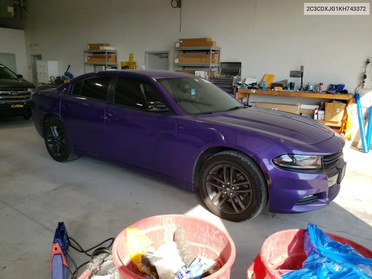 2C3CDXJG1KH743372 2019 Dodge Charger Sxt