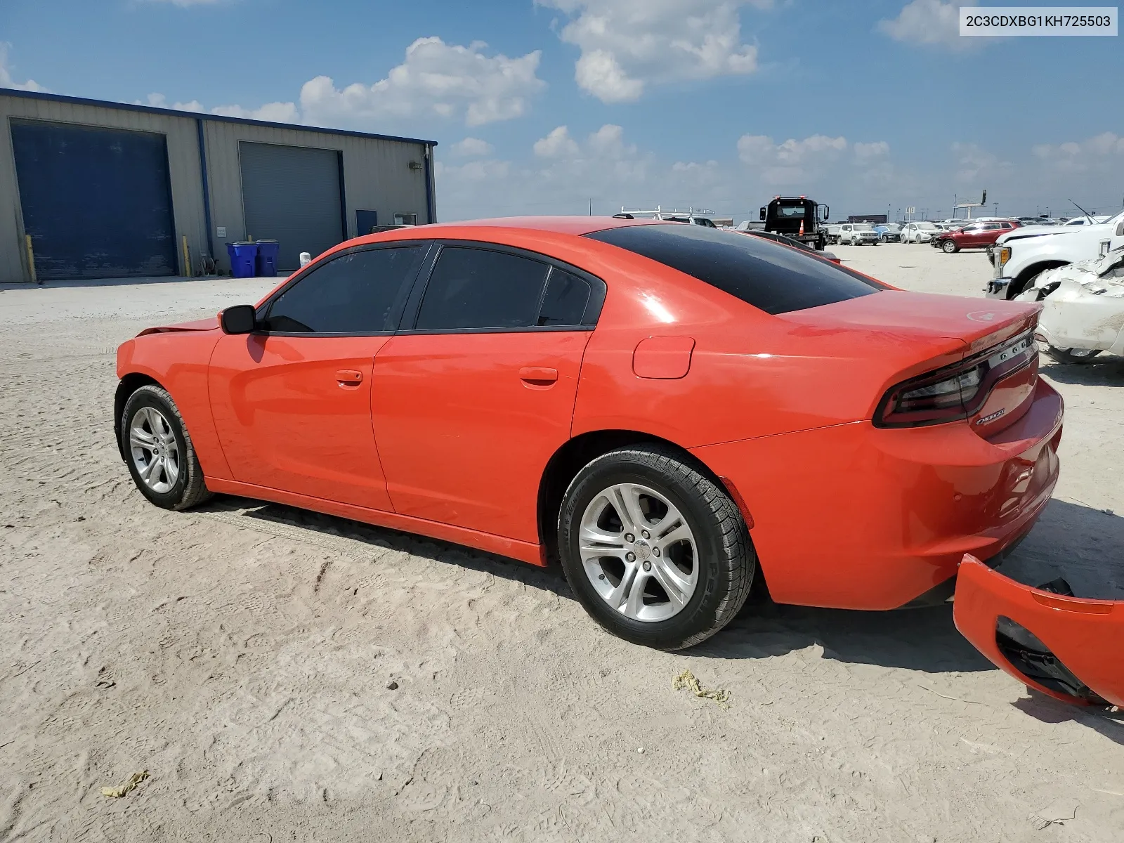 2019 Dodge Charger Sxt VIN: 2C3CDXBG1KH725503 Lot: 68935314