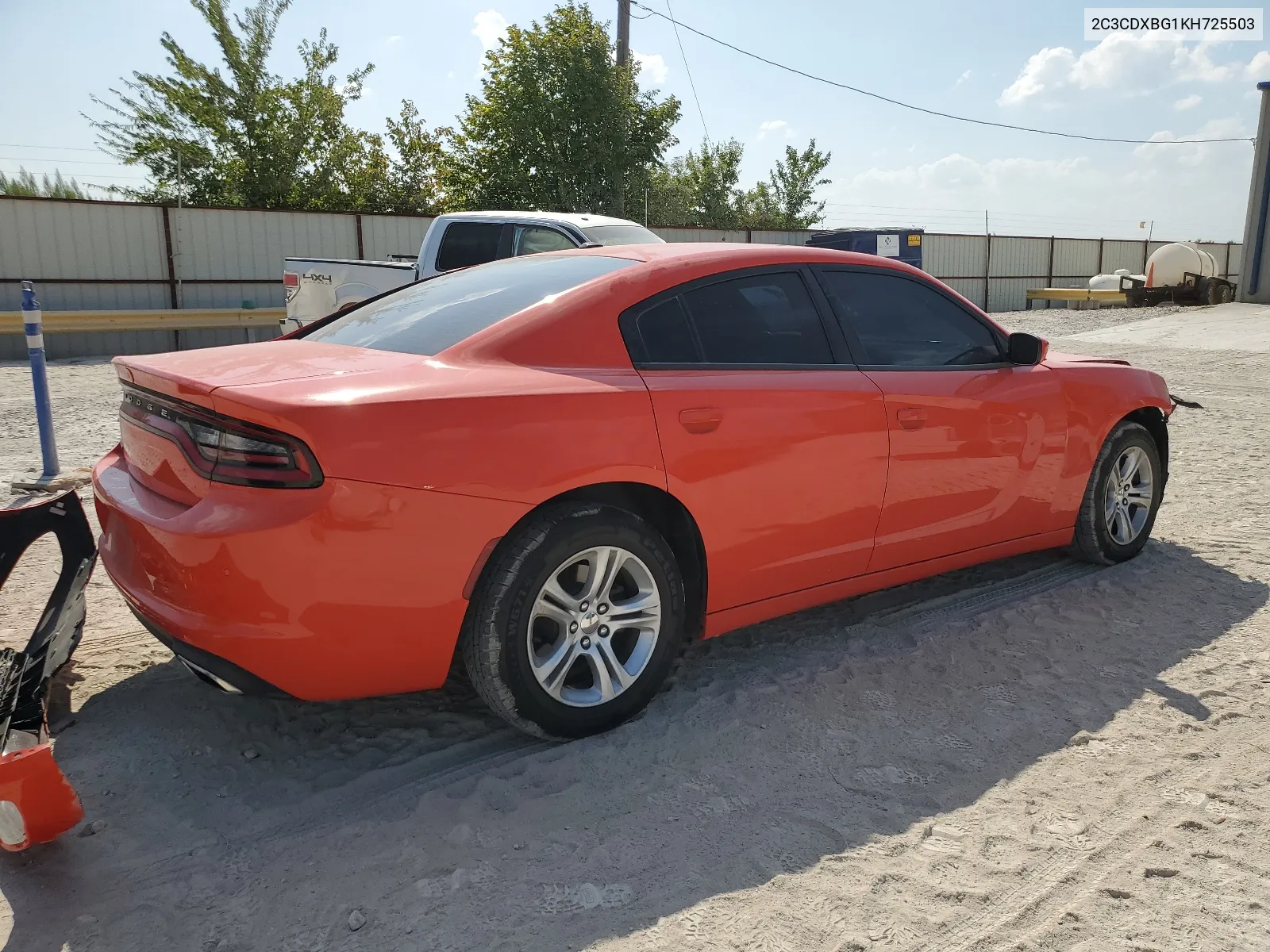 2019 Dodge Charger Sxt VIN: 2C3CDXBG1KH725503 Lot: 68935314