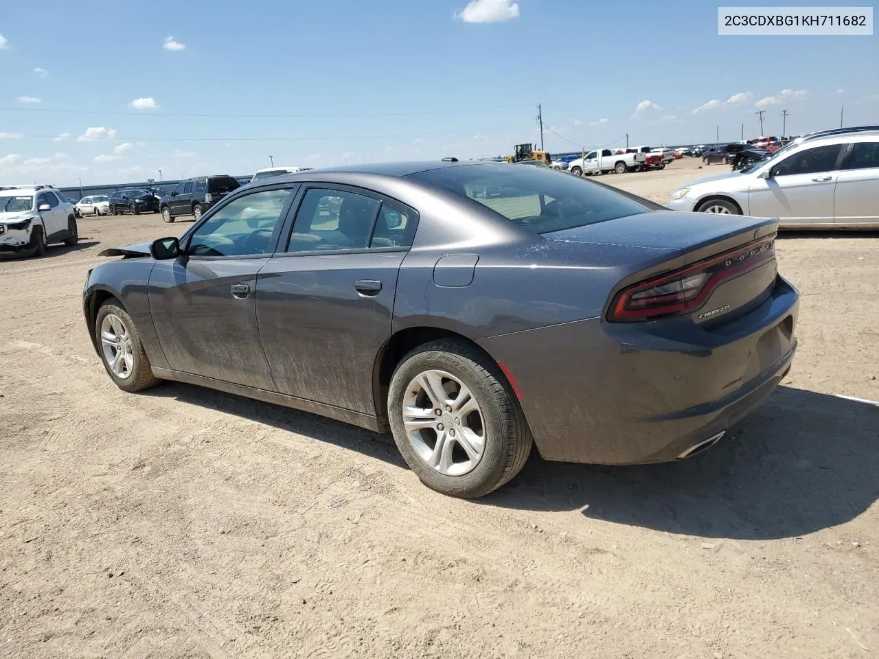 2019 Dodge Charger Sxt VIN: 2C3CDXBG1KH711682 Lot: 68987914