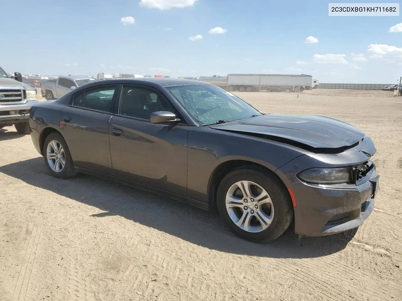 2019 Dodge Charger Sxt VIN: 2C3CDXBG1KH711682 Lot: 68987914