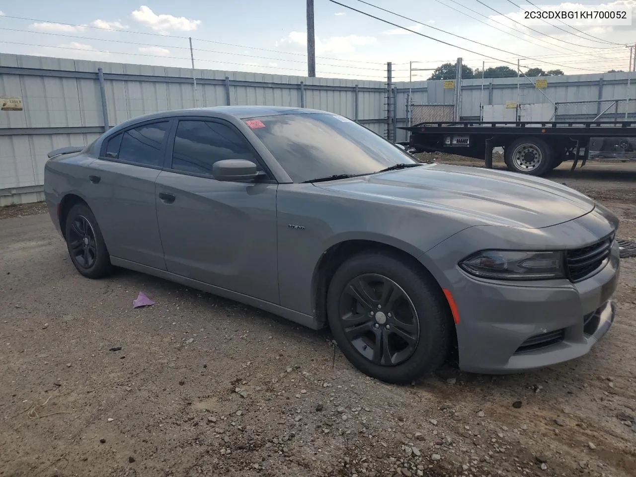 2C3CDXBG1KH700052 2019 Dodge Charger Sxt