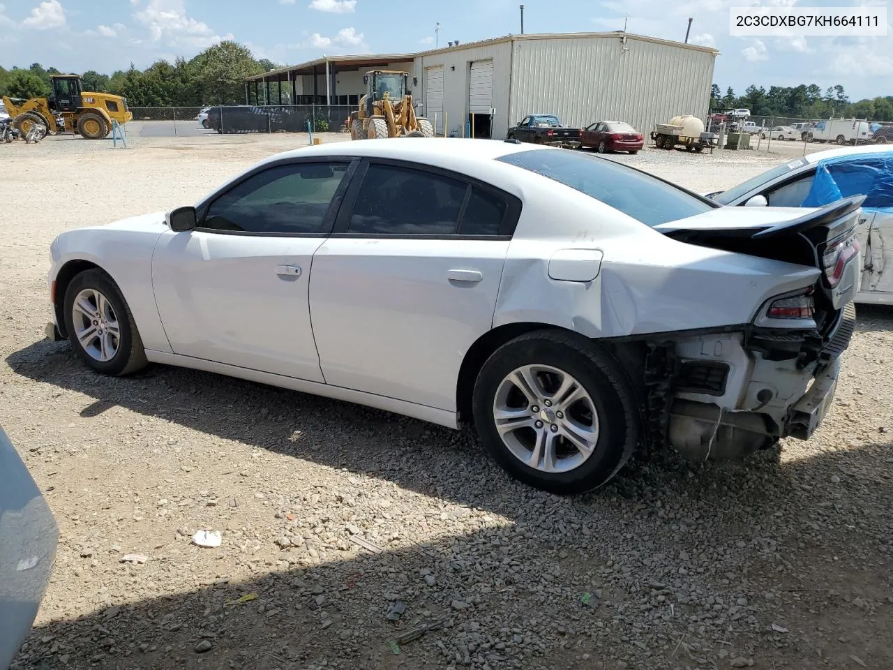 2019 Dodge Charger Sxt VIN: 2C3CDXBG7KH664111 Lot: 69509684