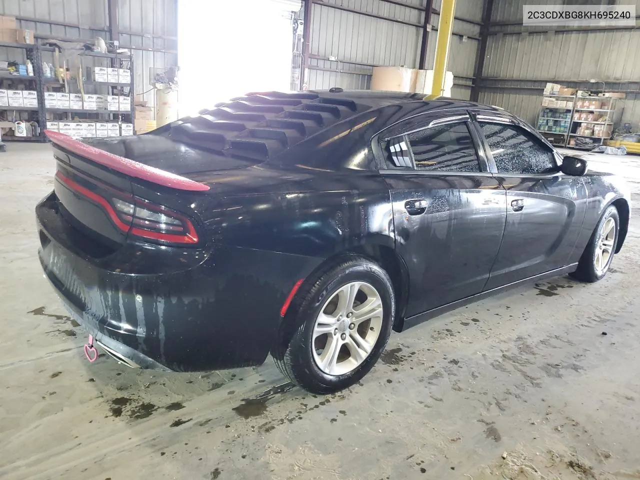 2019 Dodge Charger Sxt VIN: 2C3CDXBG8KH695240 Lot: 69697184