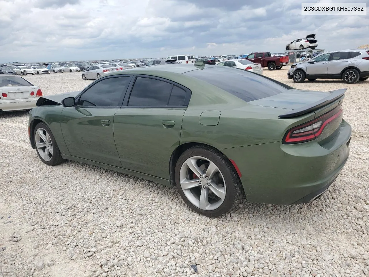 2019 Dodge Charger Sxt VIN: 2C3CDXBG1KH507352 Lot: 69759114