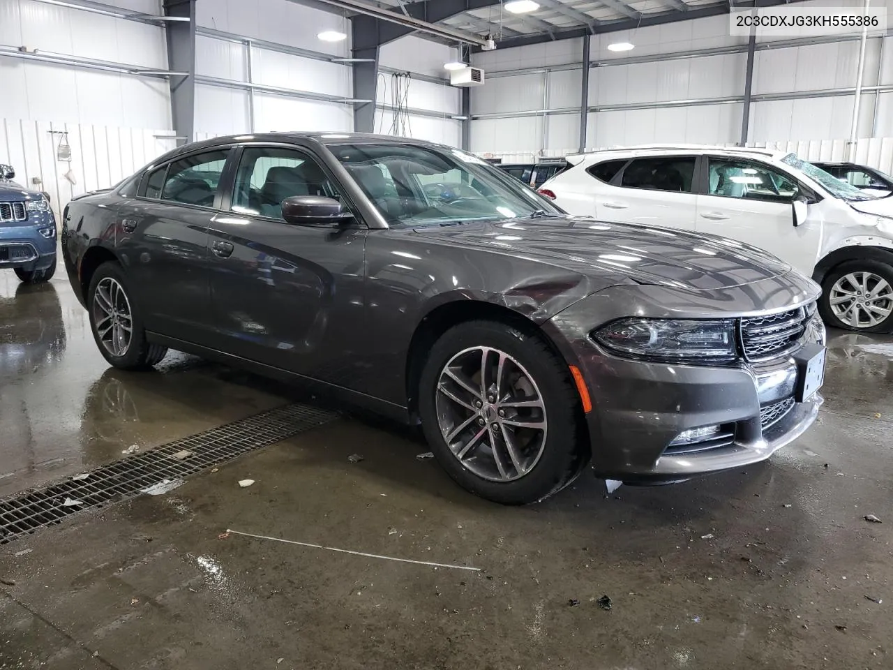 2019 Dodge Charger Sxt VIN: 2C3CDXJG3KH555386 Lot: 69840644