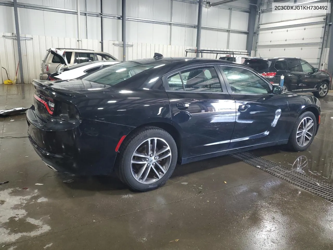 2019 Dodge Charger Sxt VIN: 2C3CDXJG1KH730492 Lot: 69870224