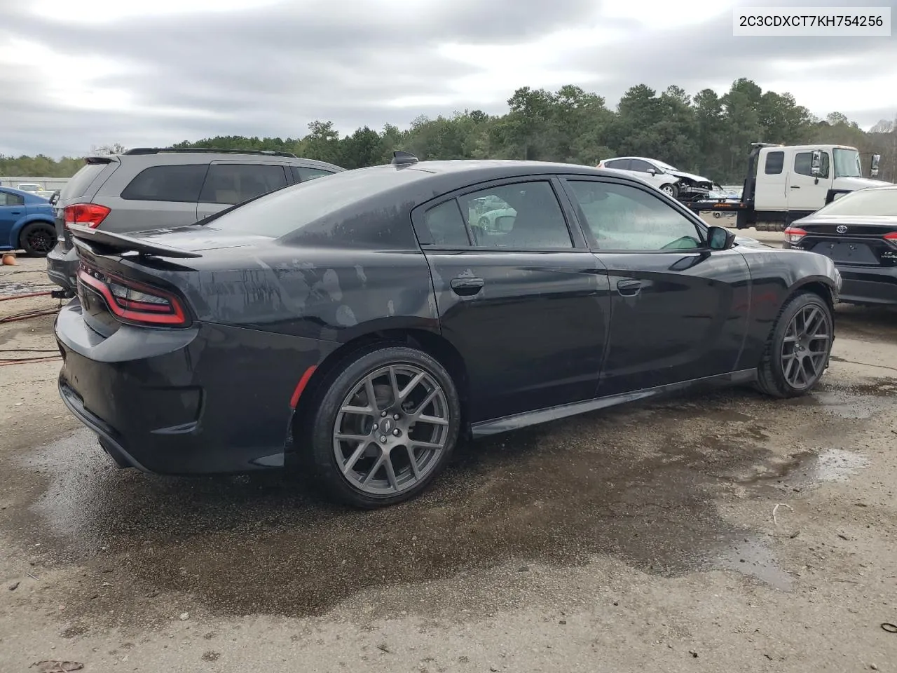 2019 Dodge Charger R/T VIN: 2C3CDXCT7KH754256 Lot: 69890934