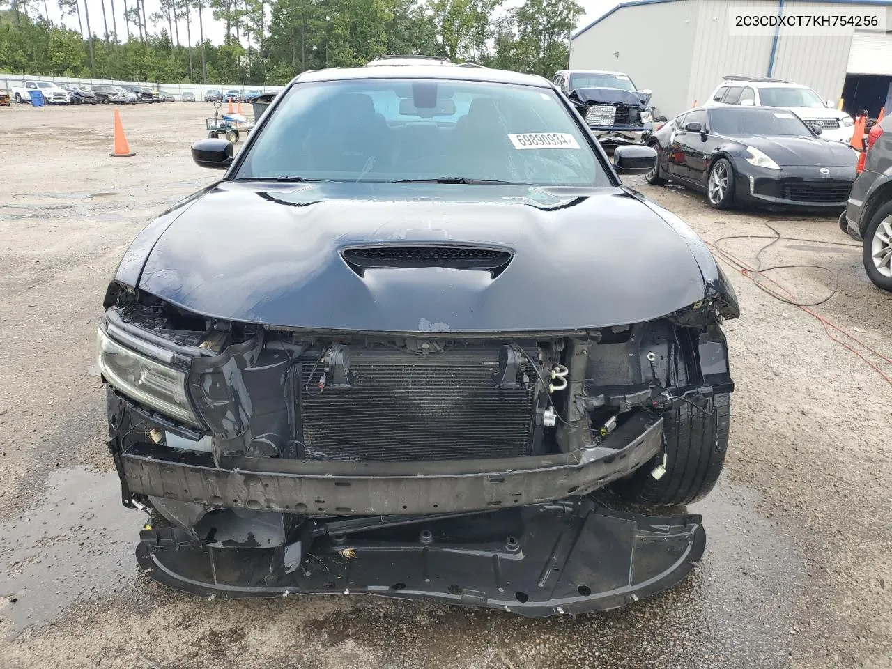 2019 Dodge Charger R/T VIN: 2C3CDXCT7KH754256 Lot: 69890934