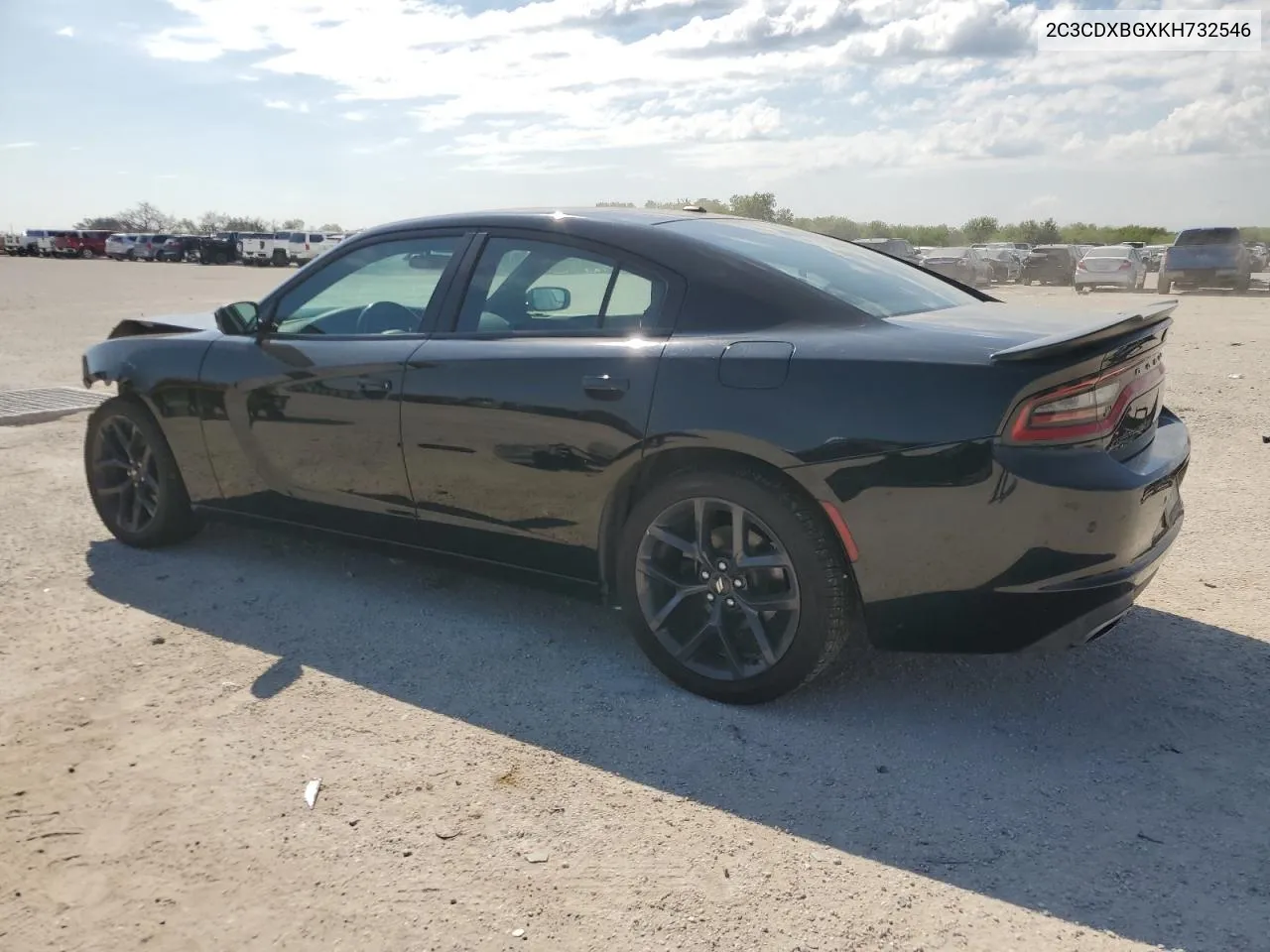 2019 Dodge Charger Sxt VIN: 2C3CDXBGXKH732546 Lot: 70373604