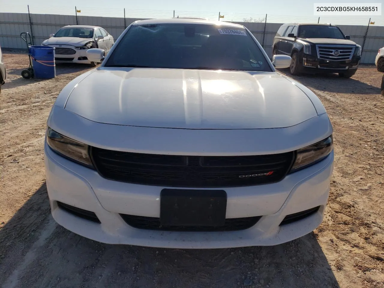 2C3CDXBG5KH658551 2019 Dodge Charger Sxt