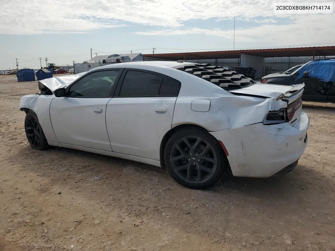 2C3CDXBG8KH714174 2019 Dodge Charger Sxt