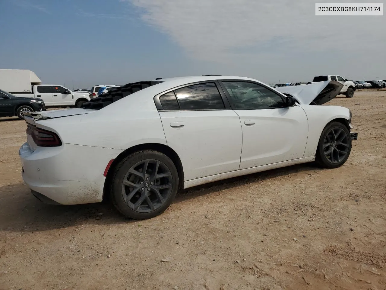 2C3CDXBG8KH714174 2019 Dodge Charger Sxt