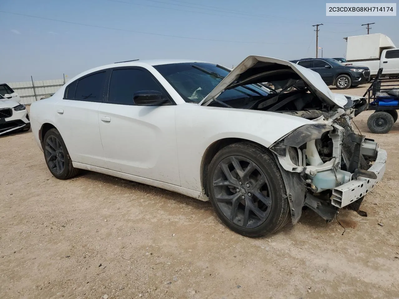 2C3CDXBG8KH714174 2019 Dodge Charger Sxt