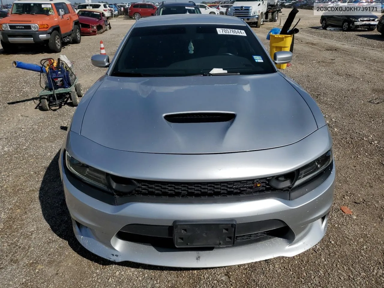 2019 Dodge Charger Scat Pack VIN: 2C3CDXGJ0KH739171 Lot: 70578644