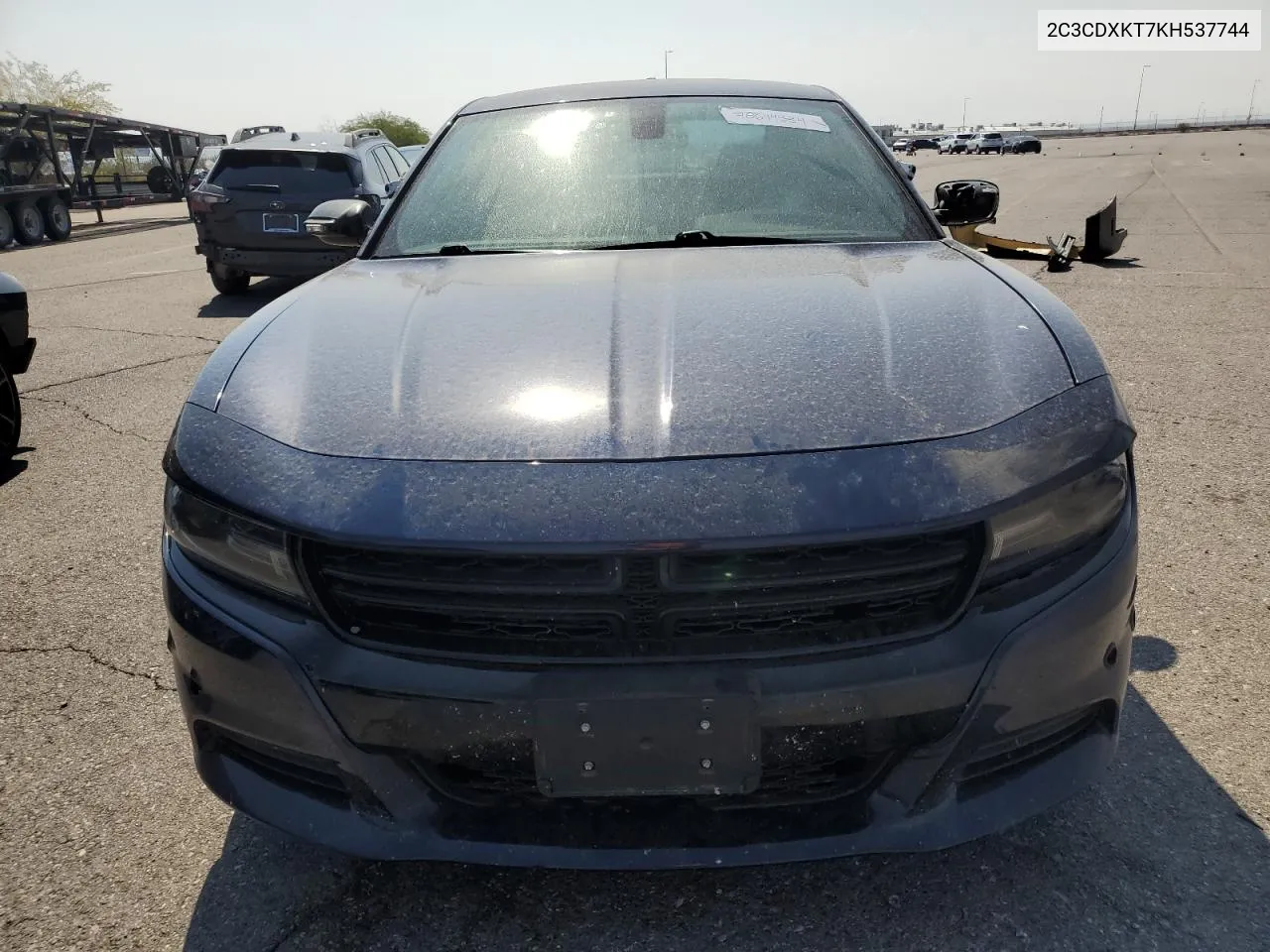 2019 Dodge Charger Police VIN: 2C3CDXKT7KH537744 Lot: 70644334