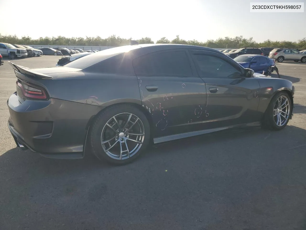 2019 Dodge Charger R/T VIN: 2C3CDXCT9KH598057 Lot: 70684164