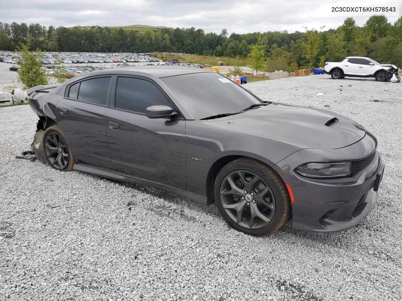 2019 Dodge Charger R/T VIN: 2C3CDXCT6KH578543 Lot: 70888644