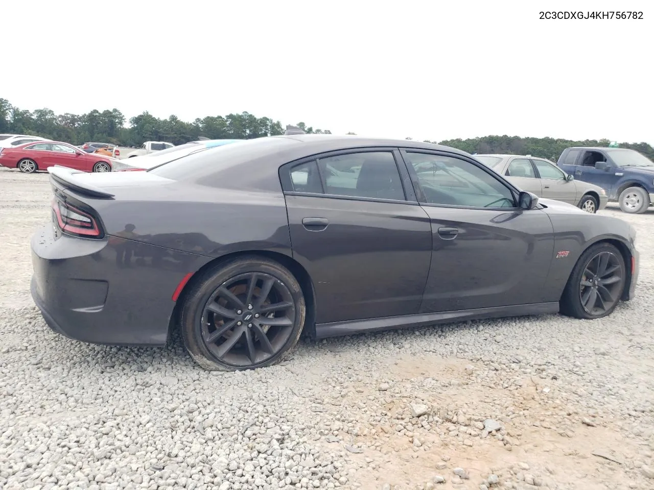 2019 Dodge Charger Scat Pack VIN: 2C3CDXGJ4KH756782 Lot: 70949564