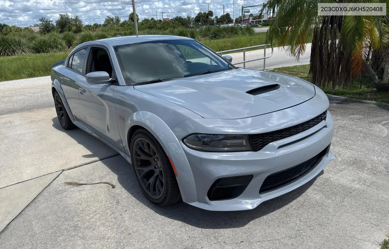 2019 Dodge Charger Scat Pack VIN: 2C3CDXGJ6KH520408 Lot: 71054444