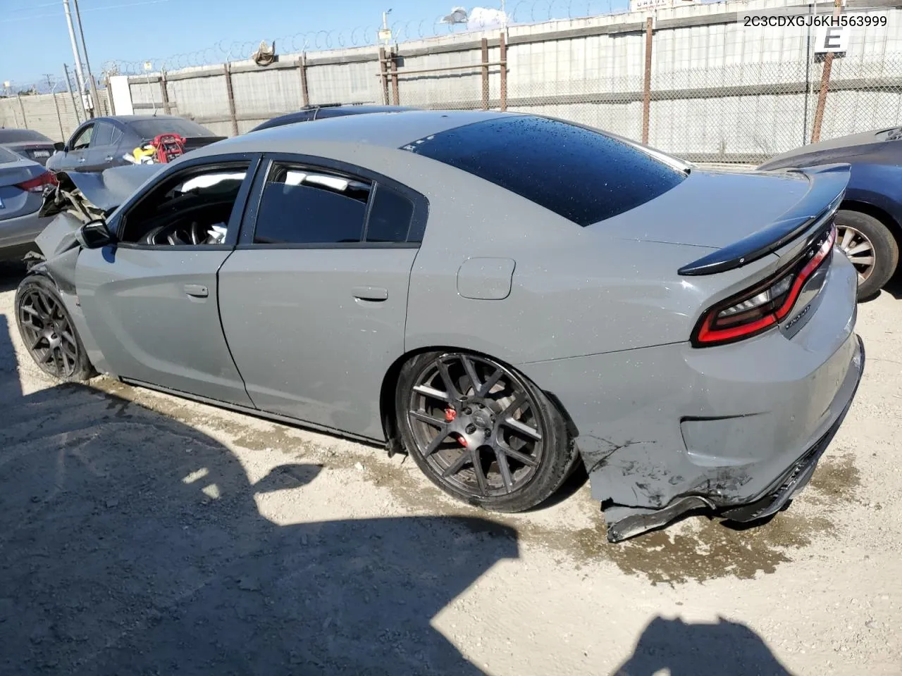 2019 Dodge Charger Scat Pack VIN: 2C3CDXGJ6KH563999 Lot: 71121684