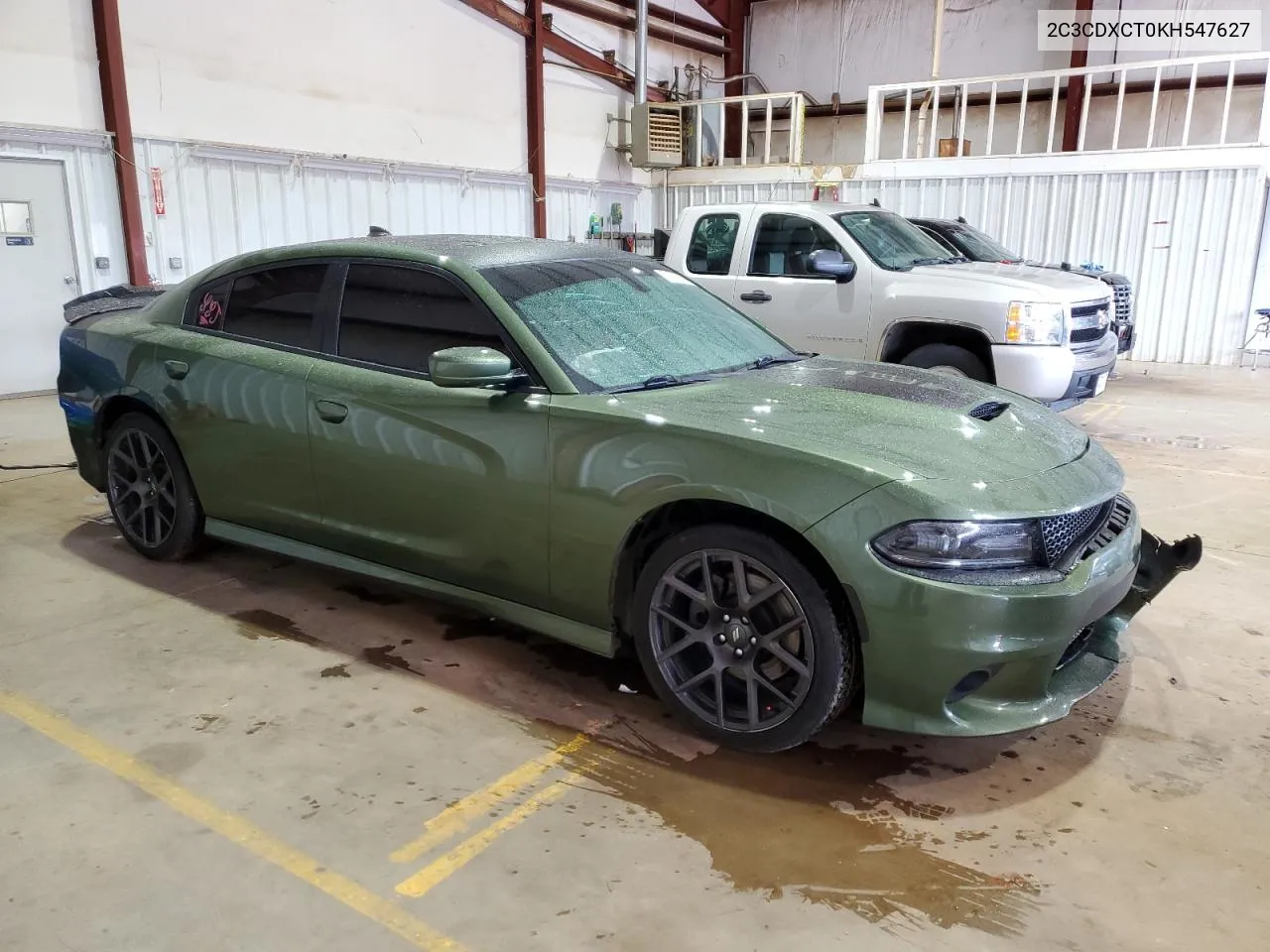 2019 Dodge Charger R/T VIN: 2C3CDXCT0KH547627 Lot: 71219854