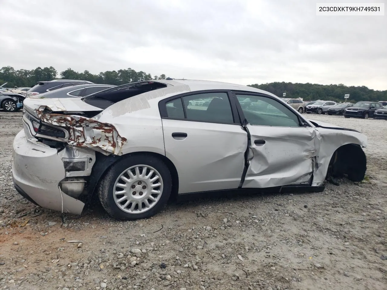 2019 Dodge Charger Police VIN: 2C3CDXKT9KH749531 Lot: 71479954