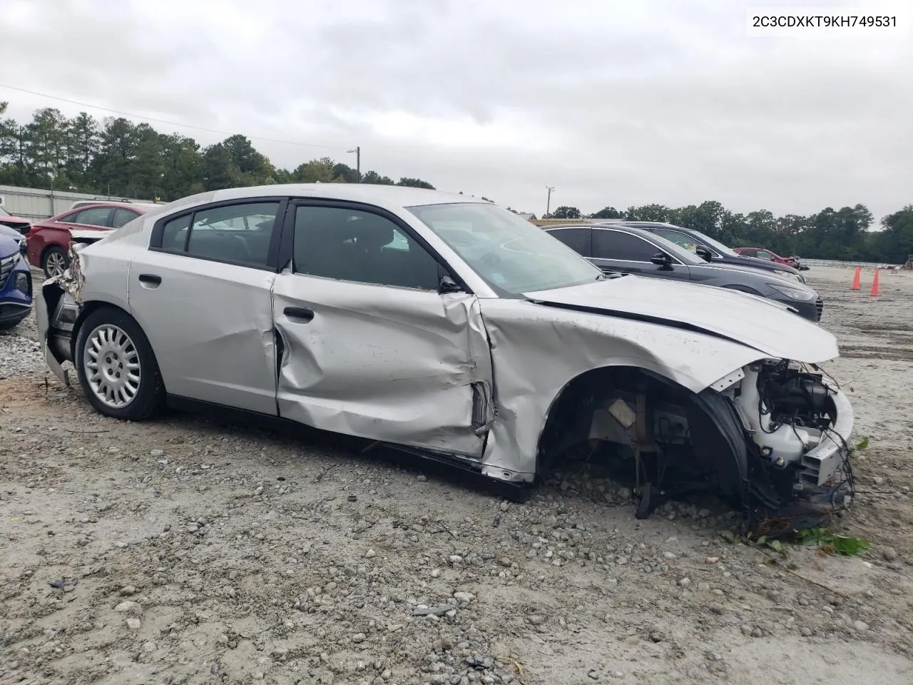 2019 Dodge Charger Police VIN: 2C3CDXKT9KH749531 Lot: 71479954