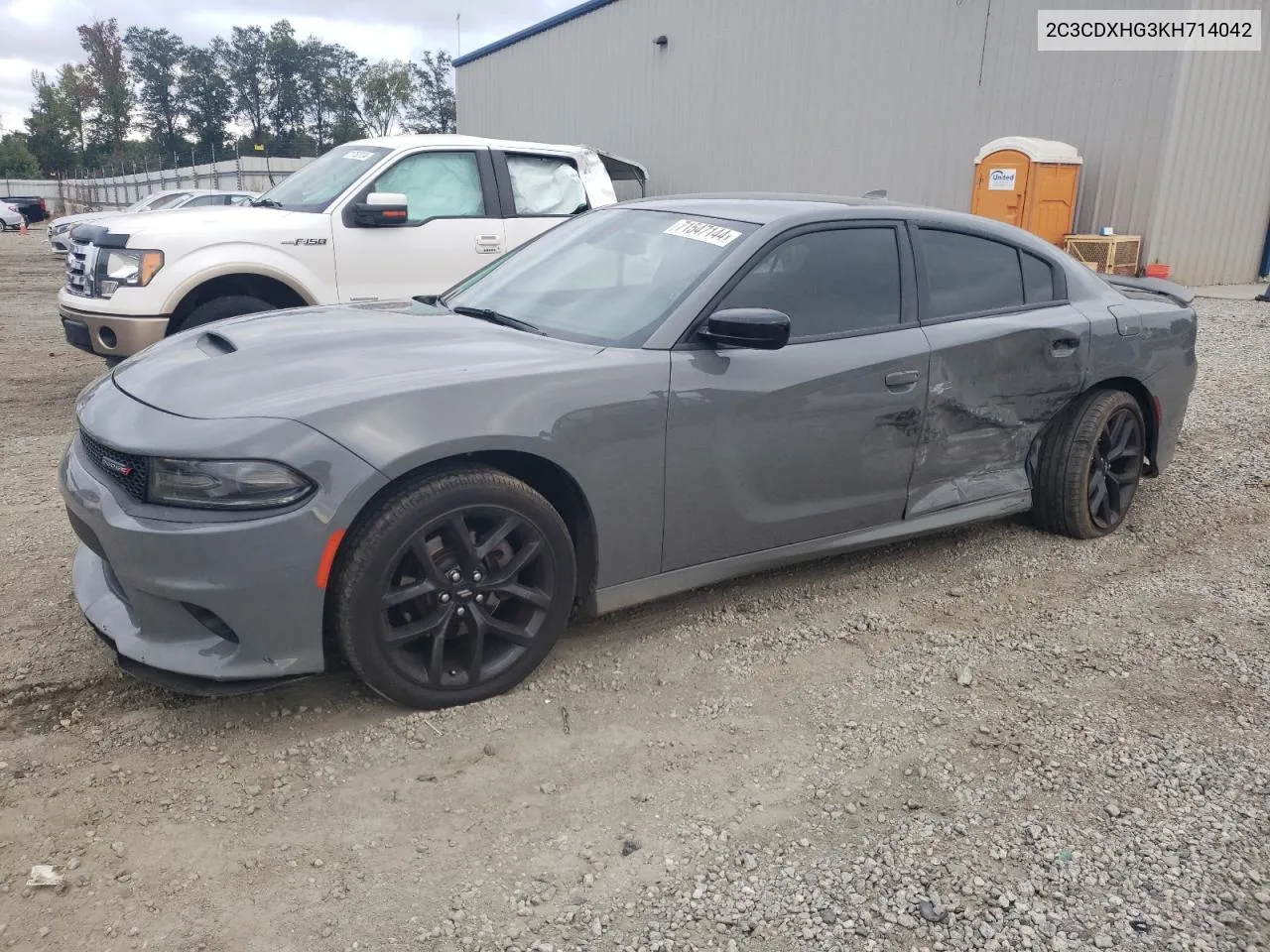 2019 Dodge Charger Gt VIN: 2C3CDXHG3KH714042 Lot: 71547144