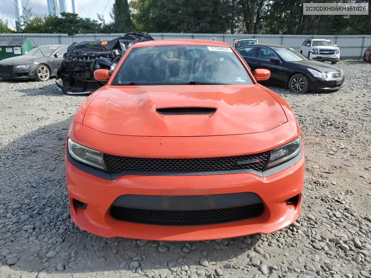 2C3CDXHG6KH561026 2019 Dodge Charger Gt