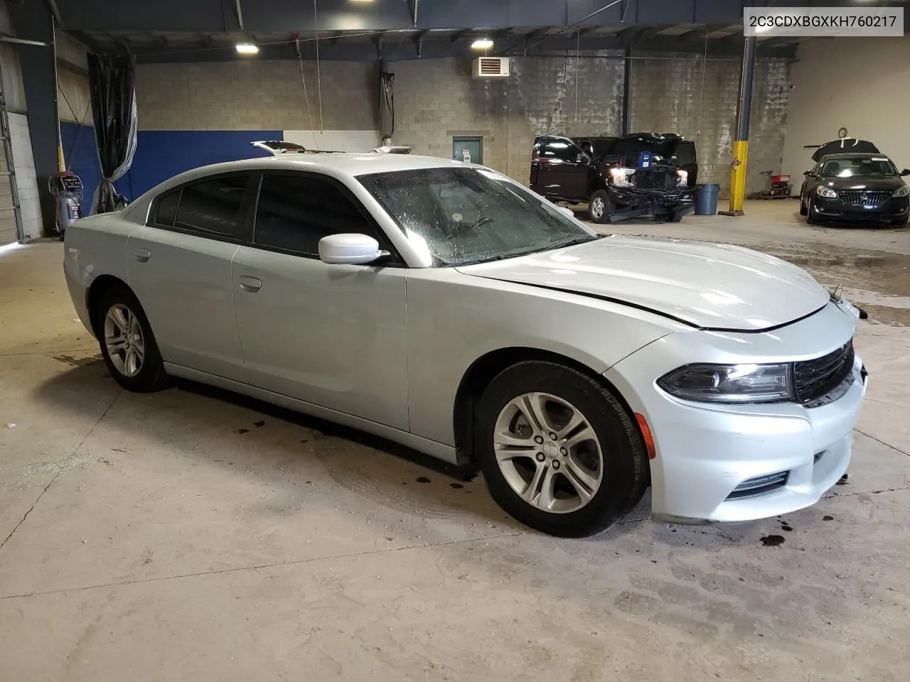 2019 Dodge Charger Sxt VIN: 2C3CDXBGXKH760217 Lot: 71609044