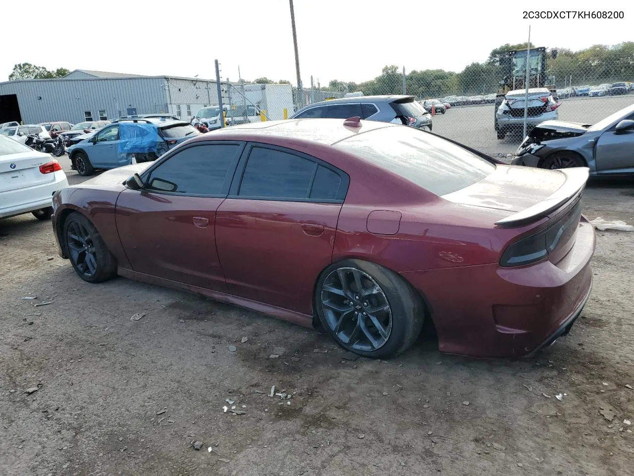 2019 Dodge Charger R/T VIN: 2C3CDXCT7KH608200 Lot: 71941774