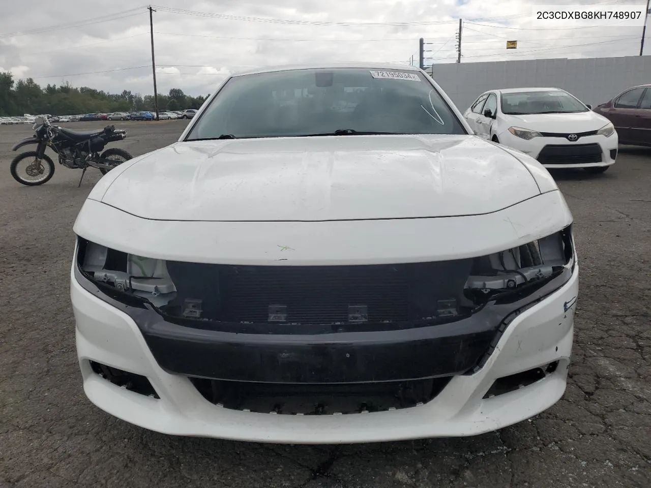 2C3CDXBG8KH748907 2019 Dodge Charger Sxt