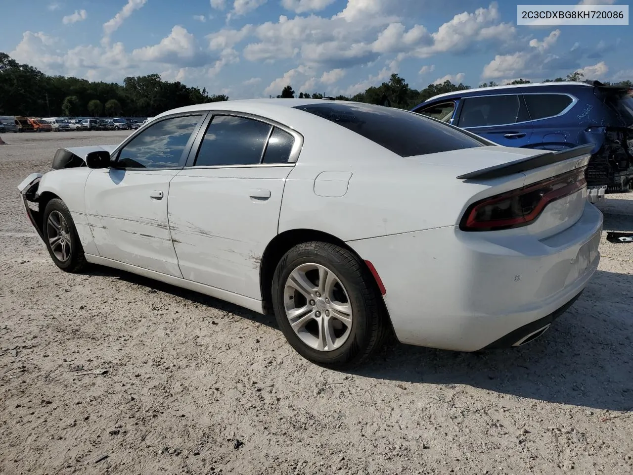 2019 Dodge Charger Sxt VIN: 2C3CDXBG8KH720086 Lot: 72449094